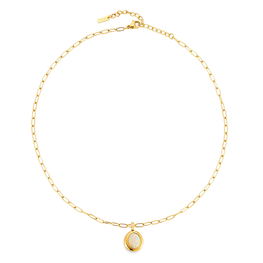Opaal Aura Ketting