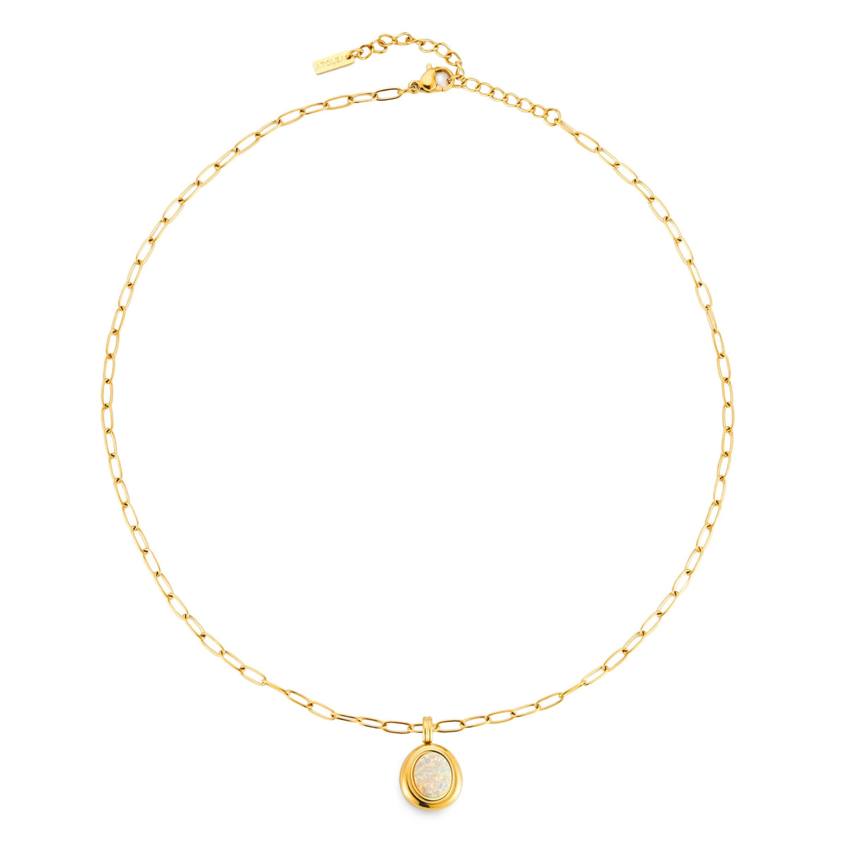 Opaal Aura Ketting