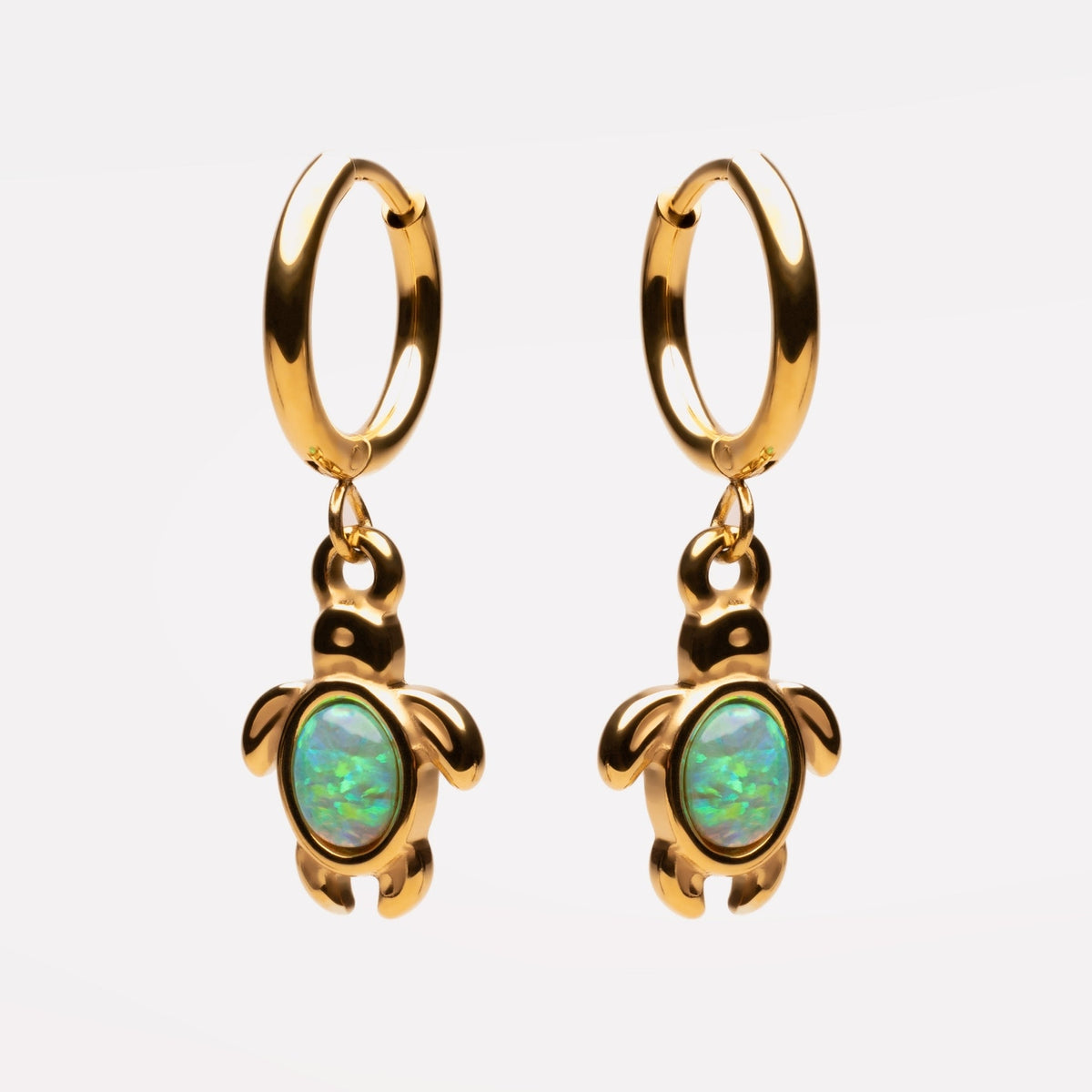 Opaal Schildpad Hoops