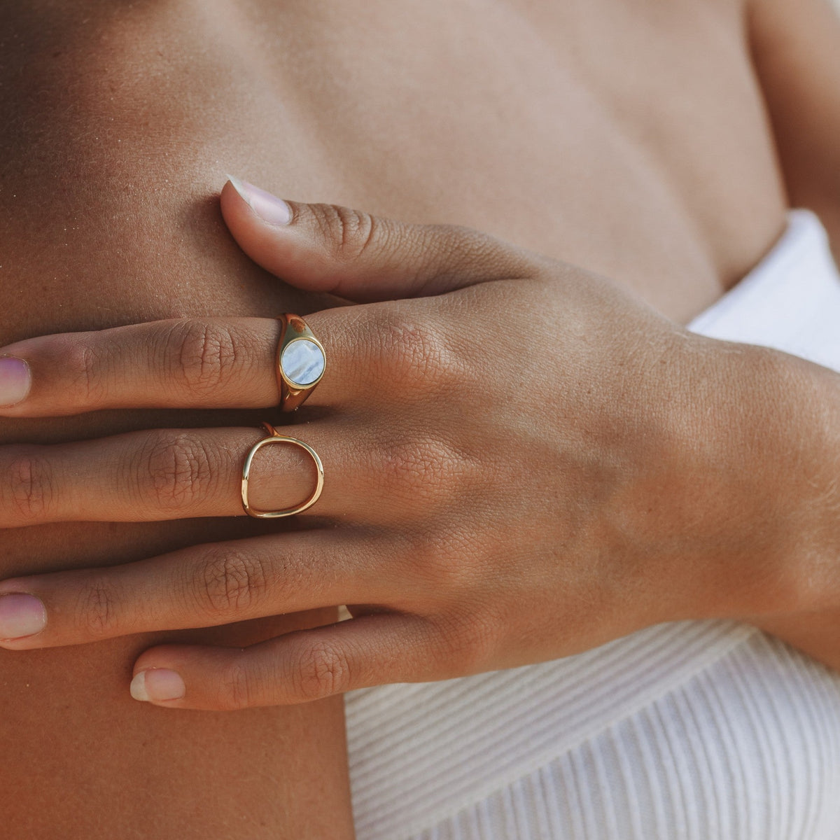 "Bahïa" Ovale Ring