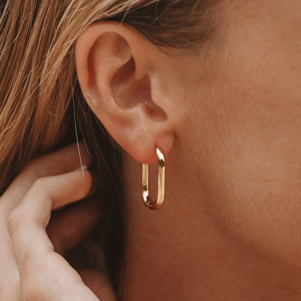 Ovale Hoops