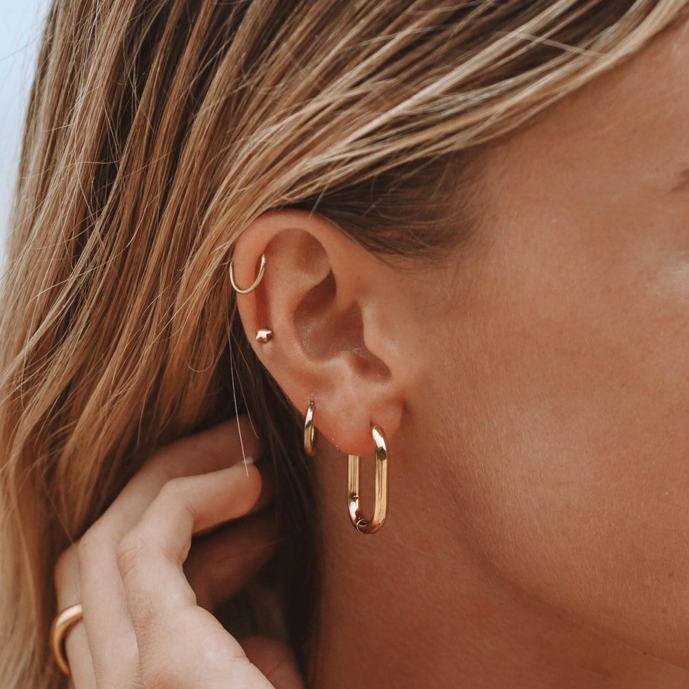Ovale Hoops