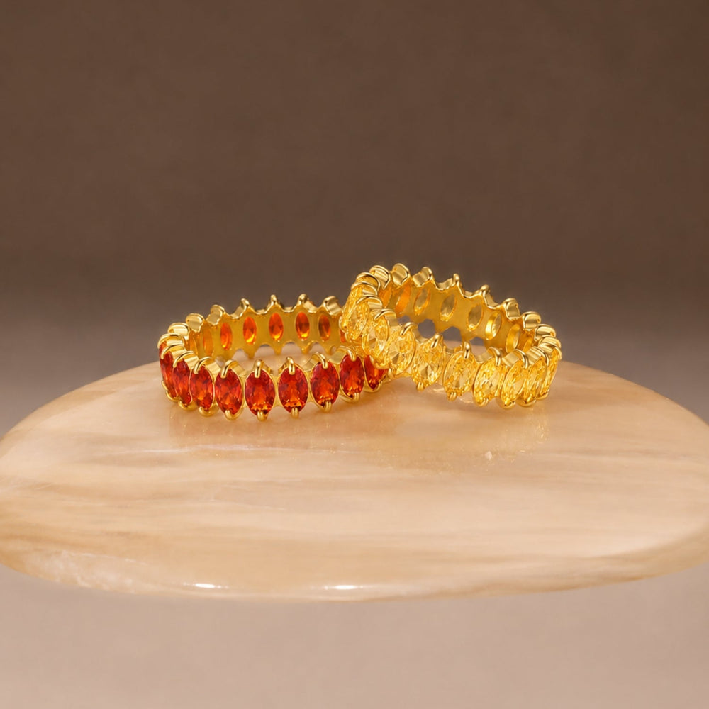 Geboortesteen Eternity Ring