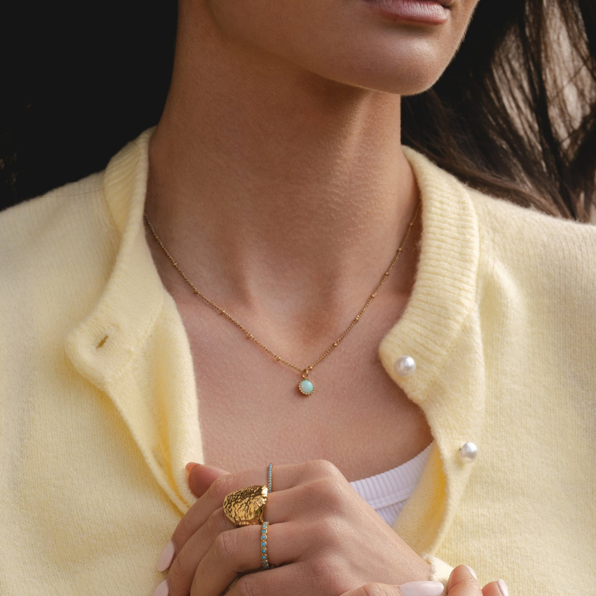 Petite Opaal Ketting
