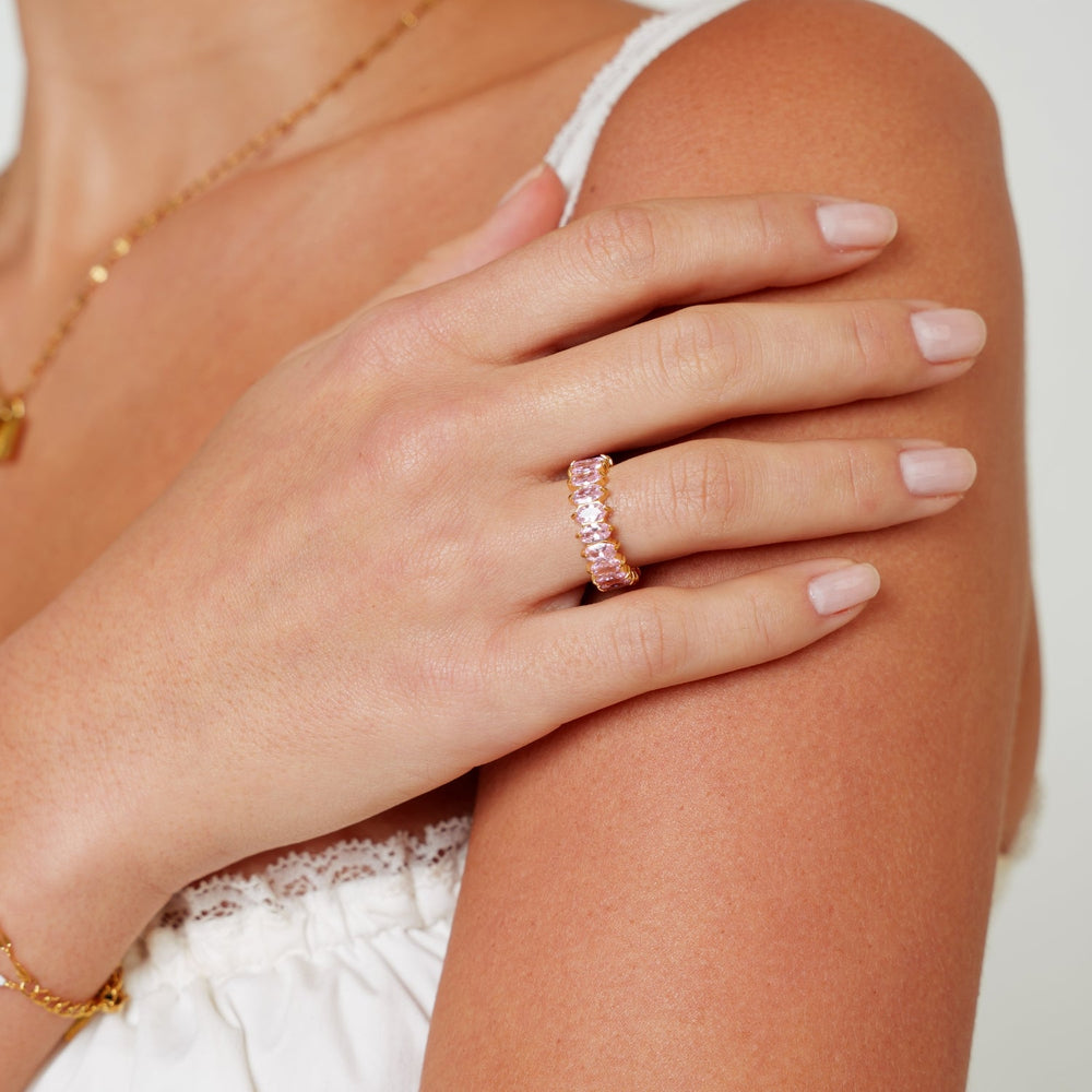 Geboortesteen Eternity Ring