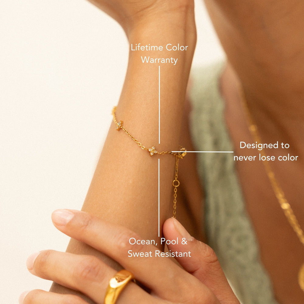 Quatrefoil Armband