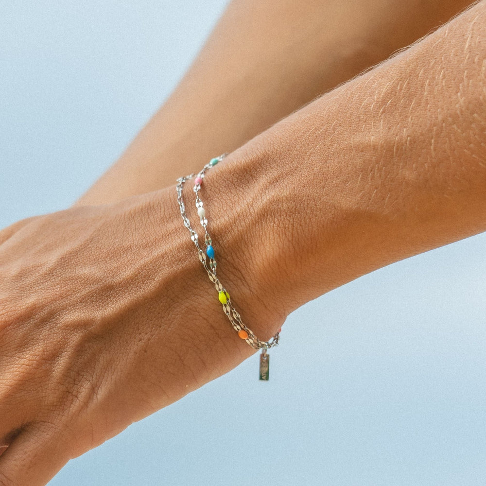 Rainbow Dainty Armband