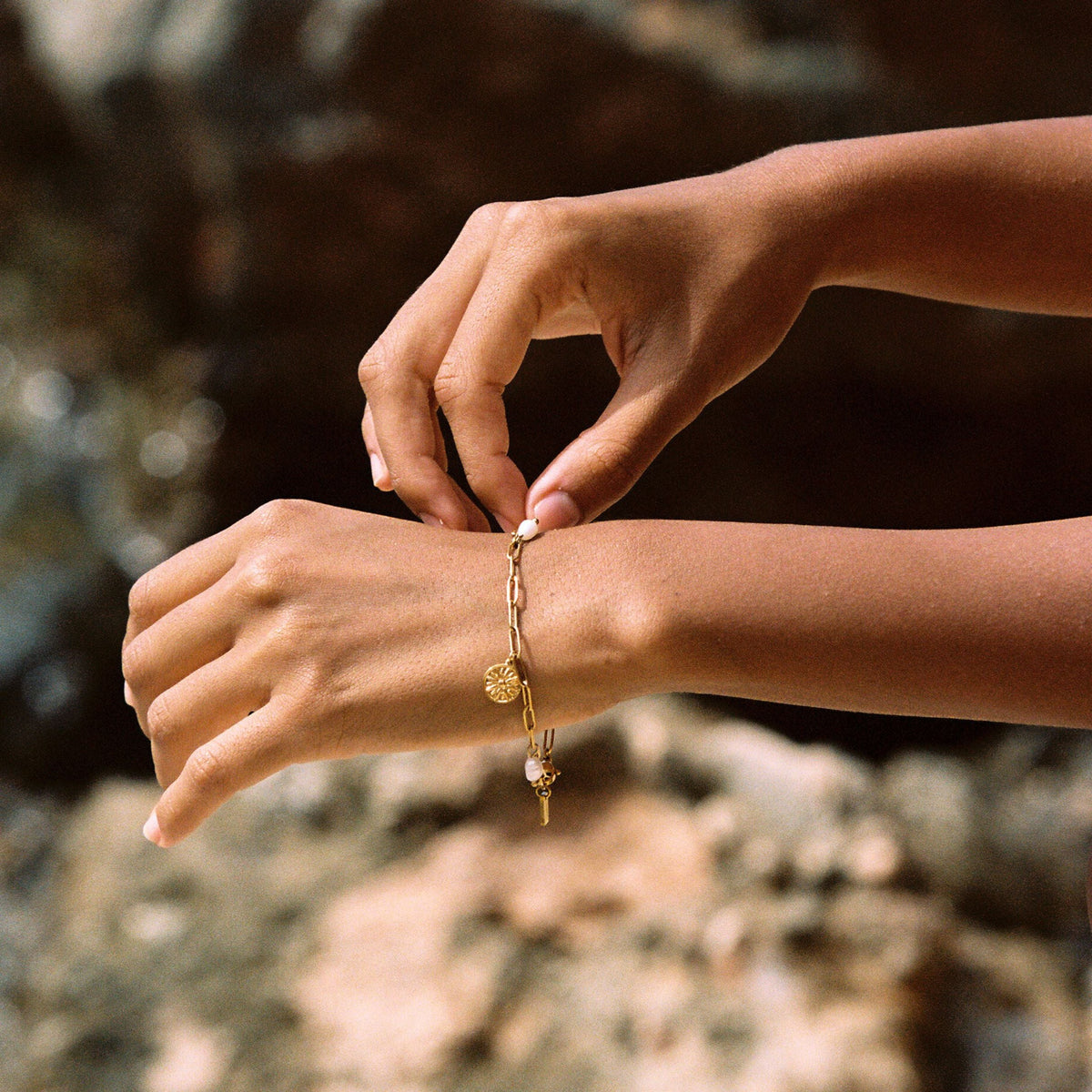 Golden Sun Armband