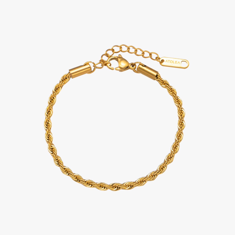 "Calvi" Rope Chain Enkelbandje