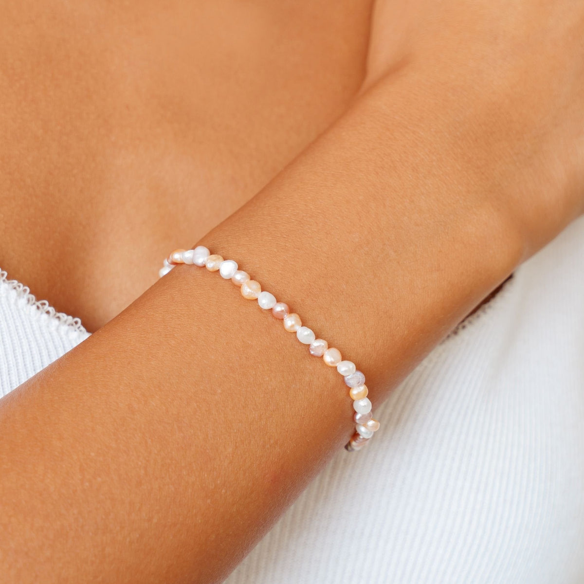 Perla Rosa Armband