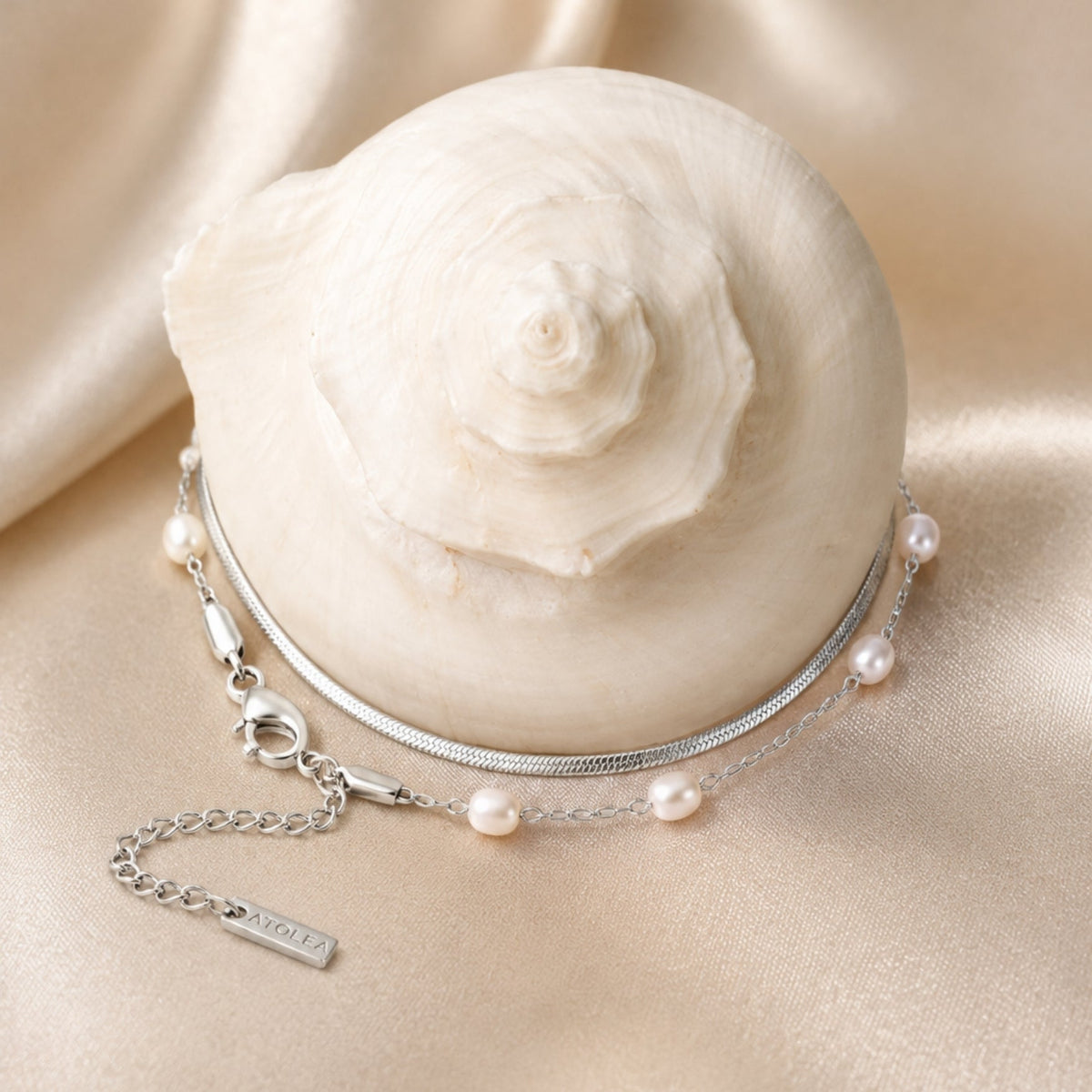 “Santorini” Layered Armband