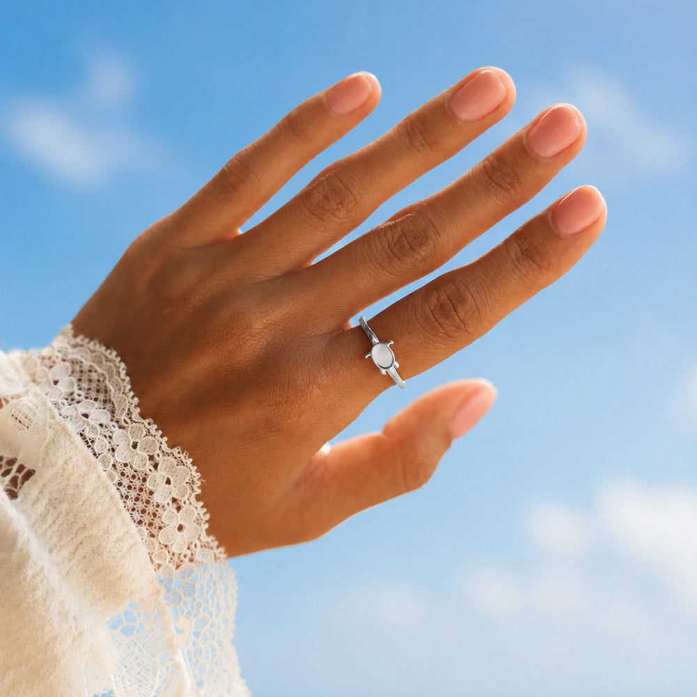 Zeeschildpad Ring