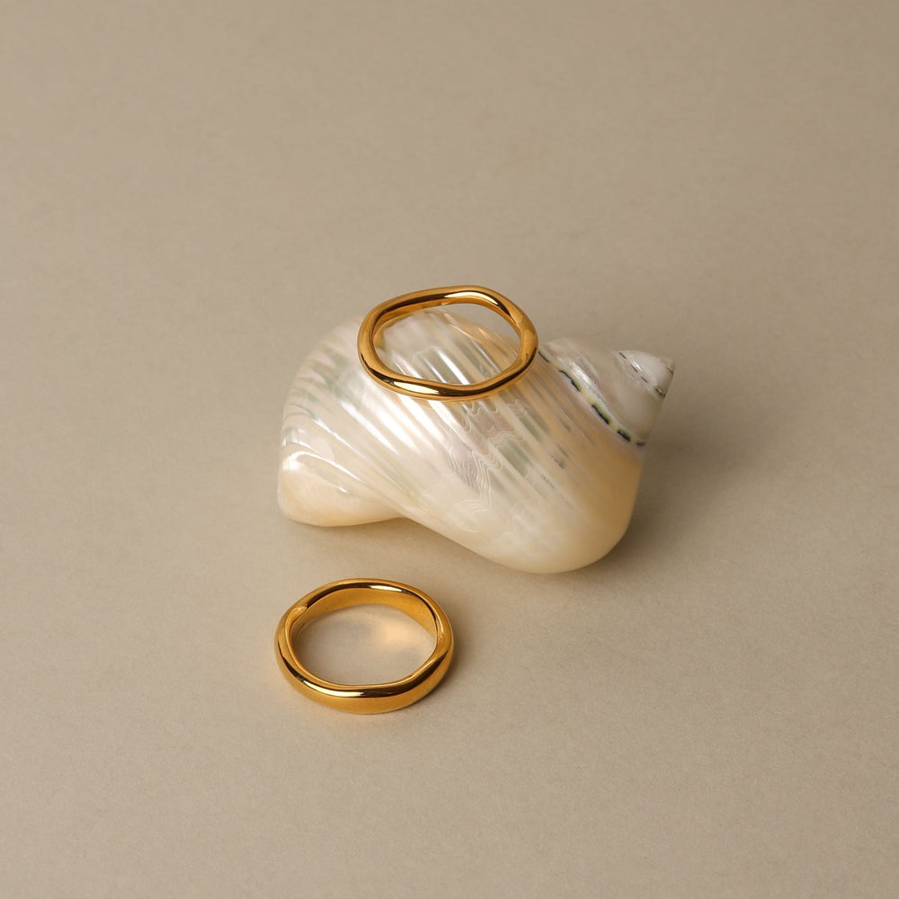 “Gemini” Stackable Ringen