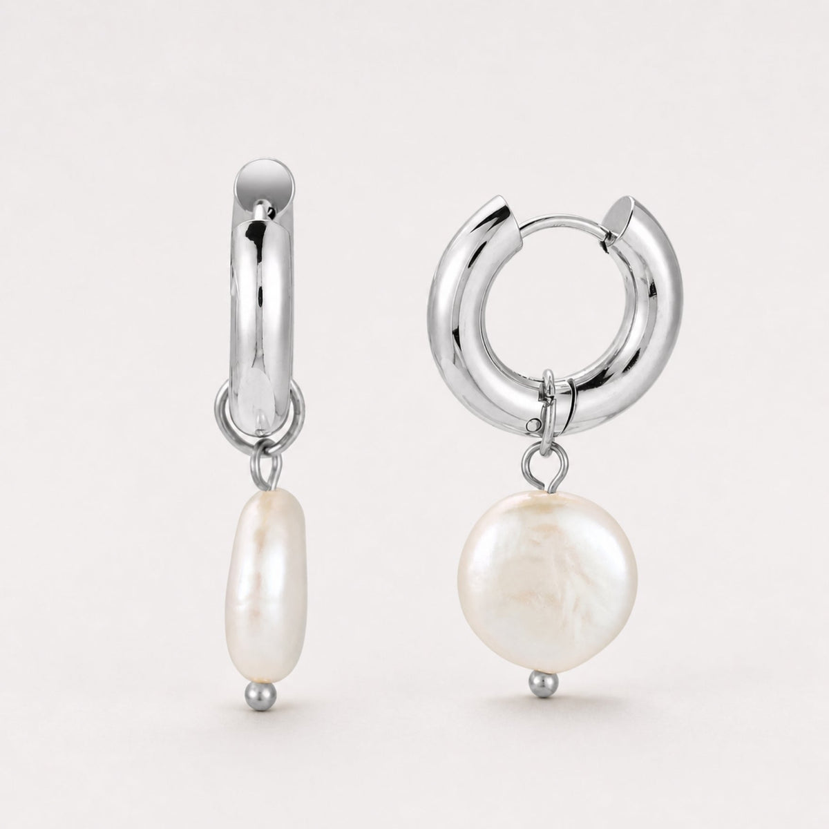 Chunky Parel Hoops