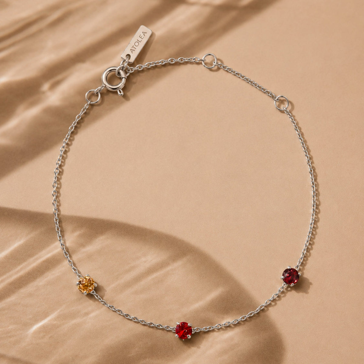 Gepersonaliseerde Geboortesteen Armband