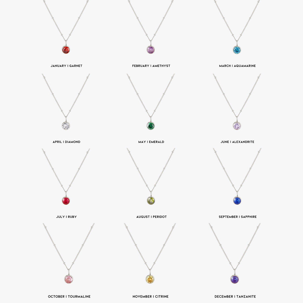 Geboortesteen Ketting