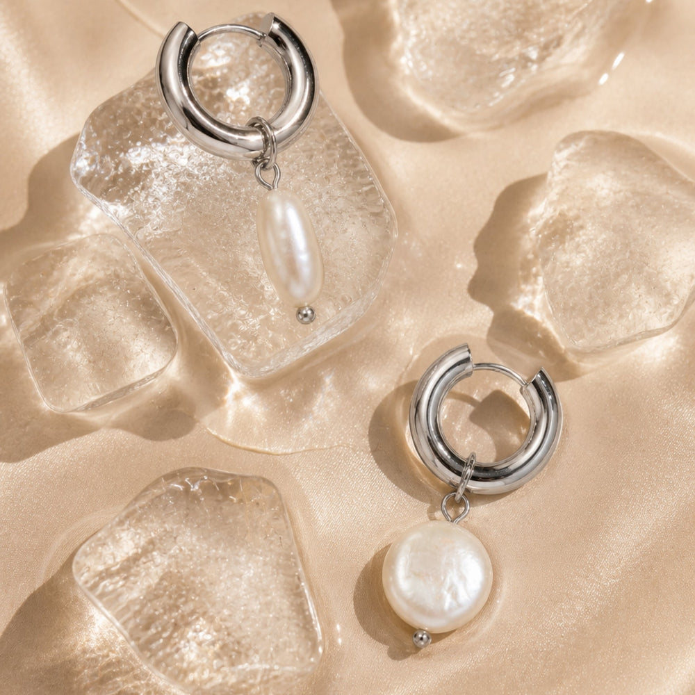 Chunky Parel Hoops