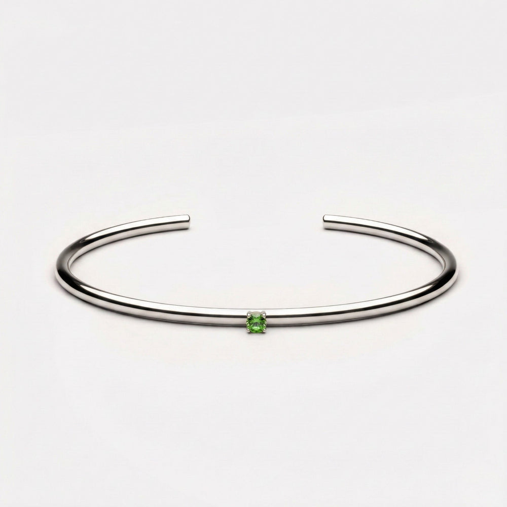 Dunne Smaragd Cuff