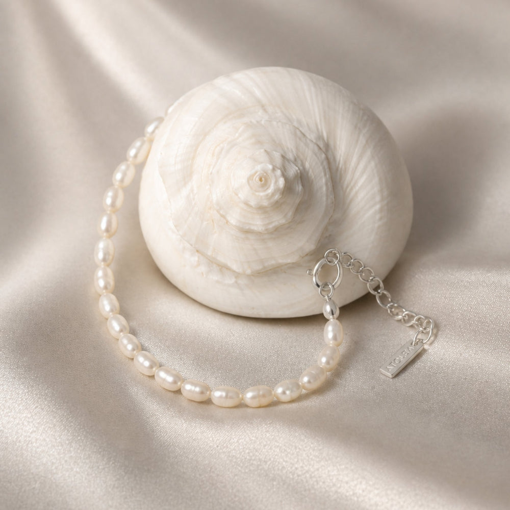 Zoetwaterparel Armband
