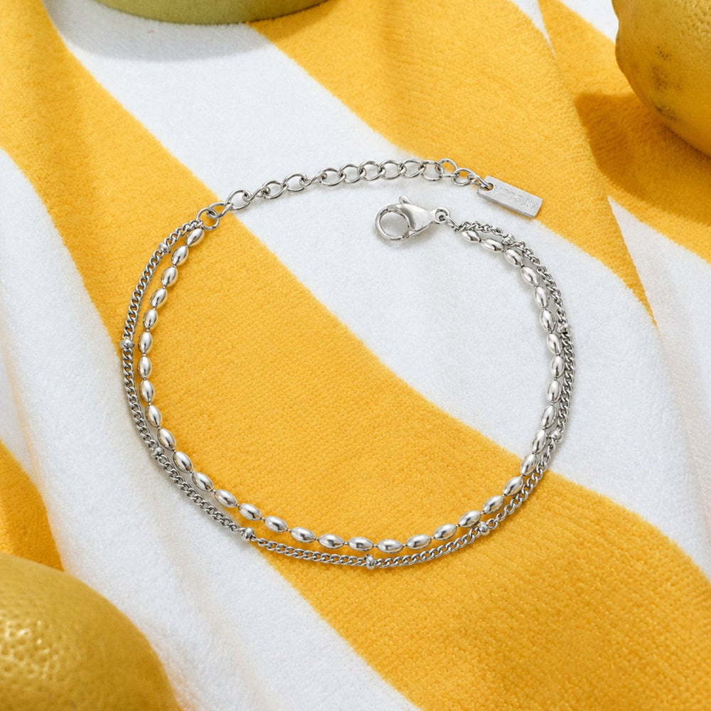 Layered Pebble Armband