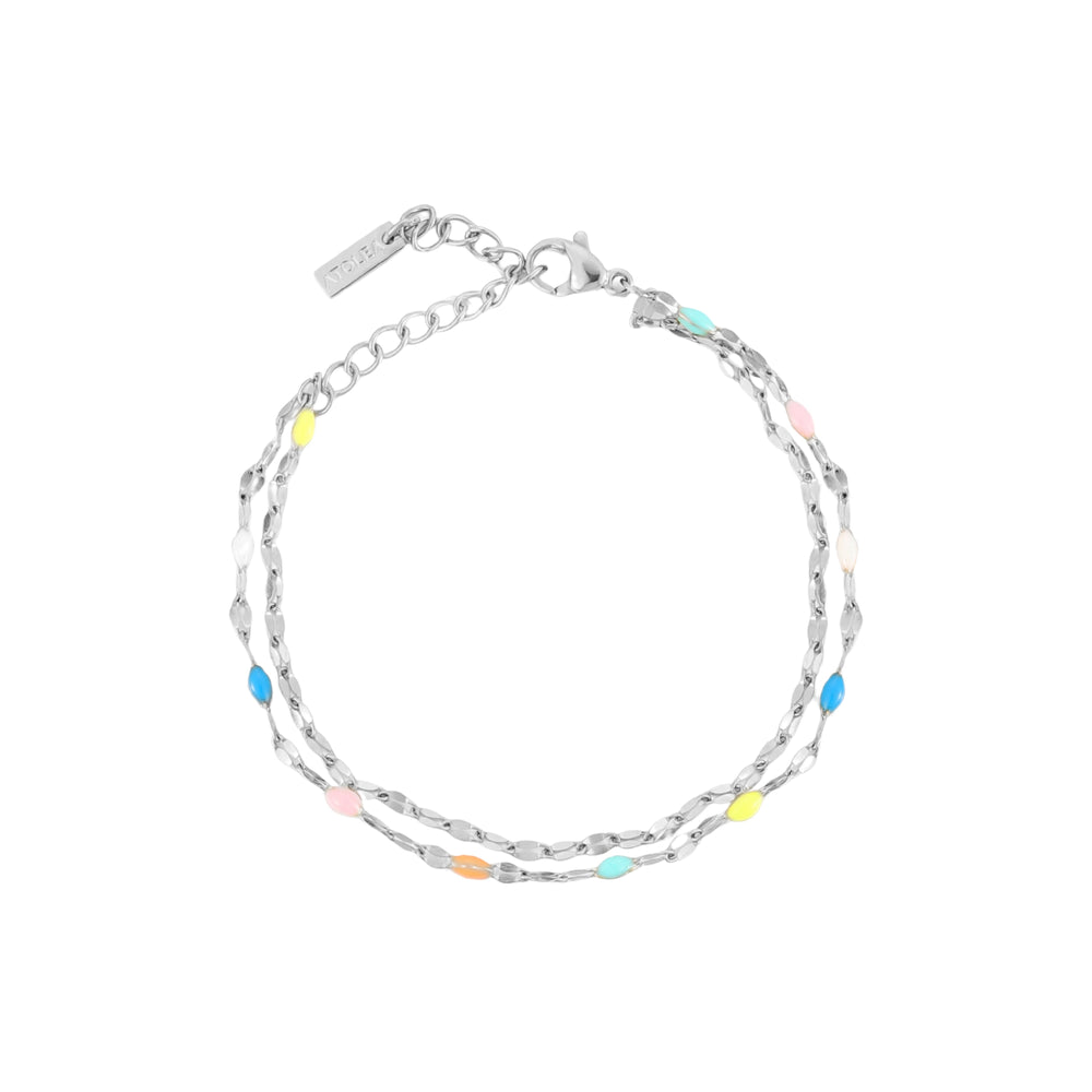 Rainbow Dainty Armband