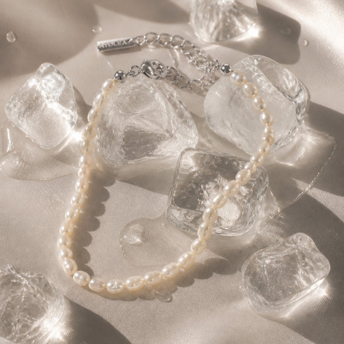 Zoetwaterparel Armband