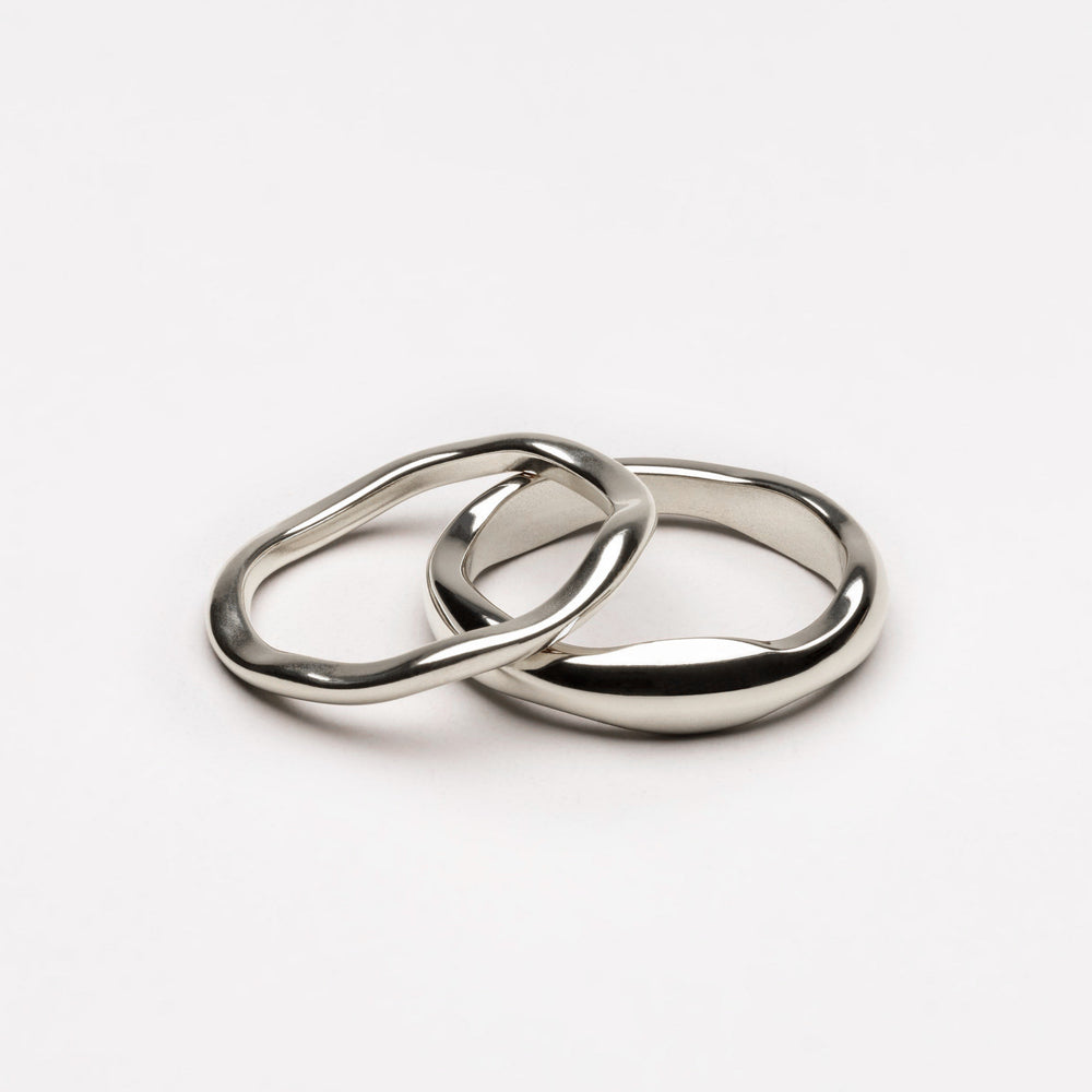 “Gemini” Stackable Ringen