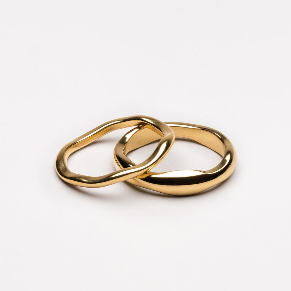“Gemini” Stackable Ringen