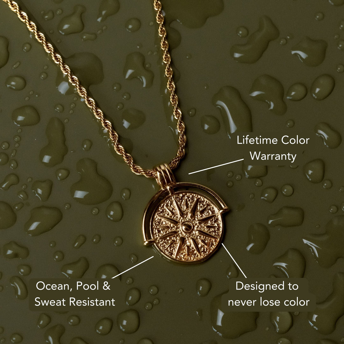 Golden Sun Ketting