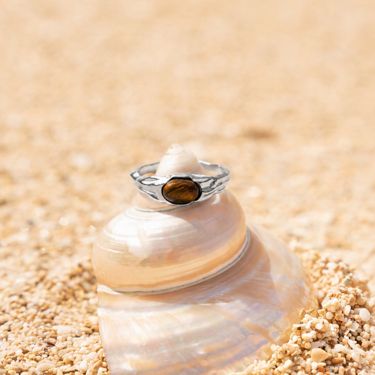 Tijgeroog Ring