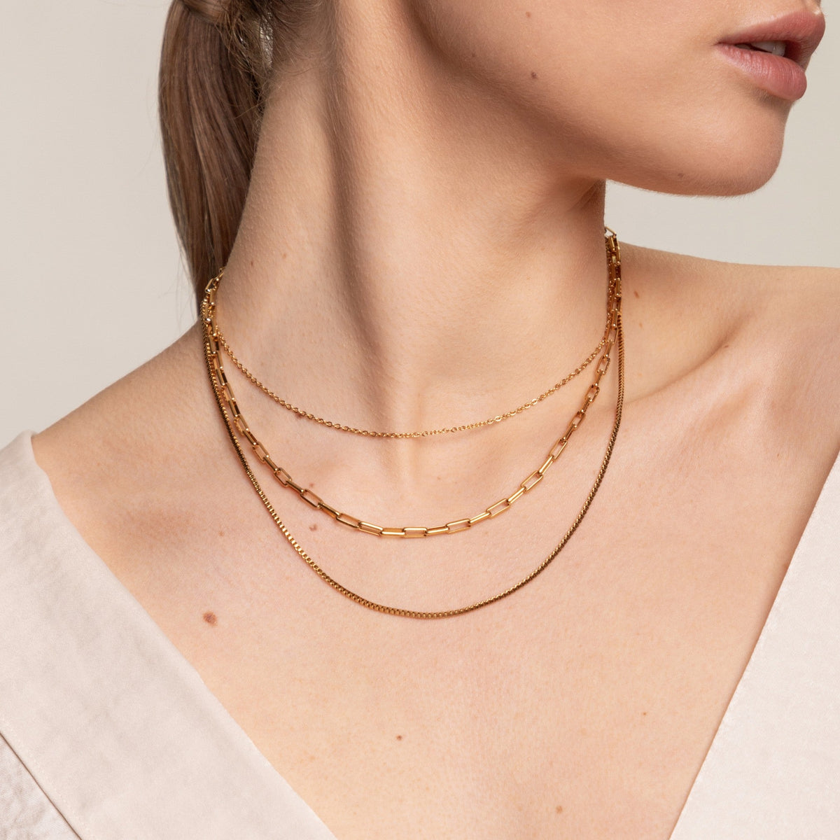 “Saona” Layered Ketting