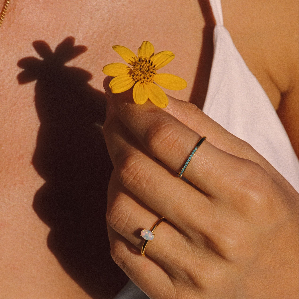 Fijne Turkoois Ring