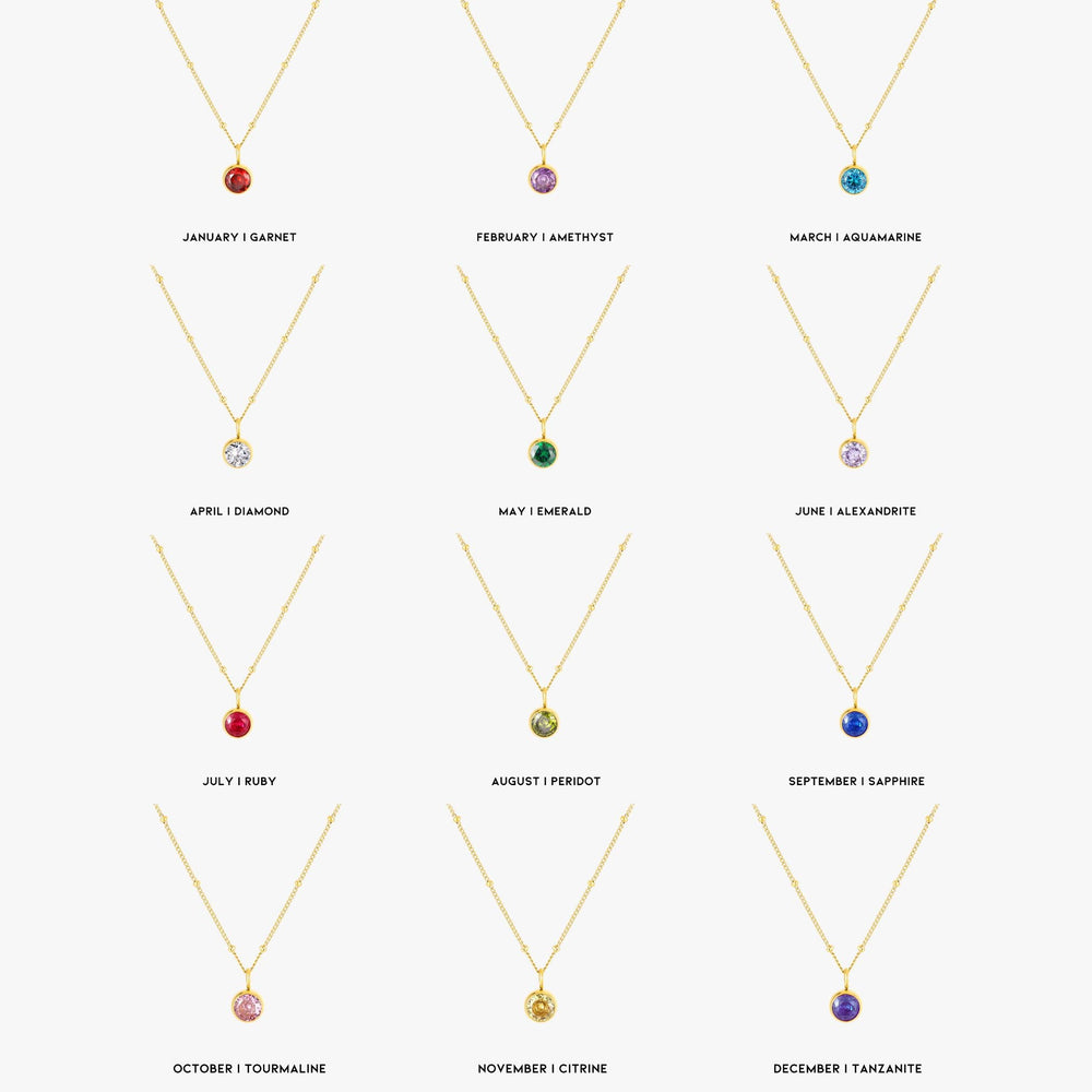 Geboortesteen Ketting