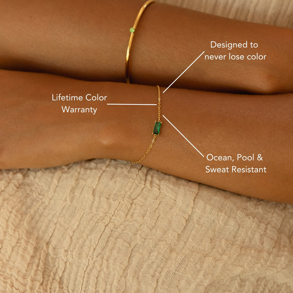 Emerald Armband