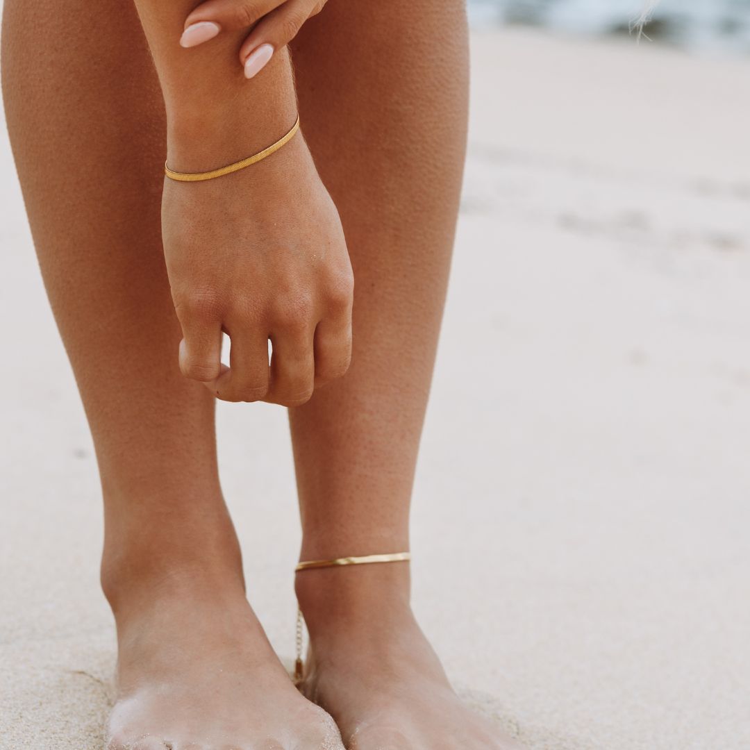 “Kauai” Herringbone Armband