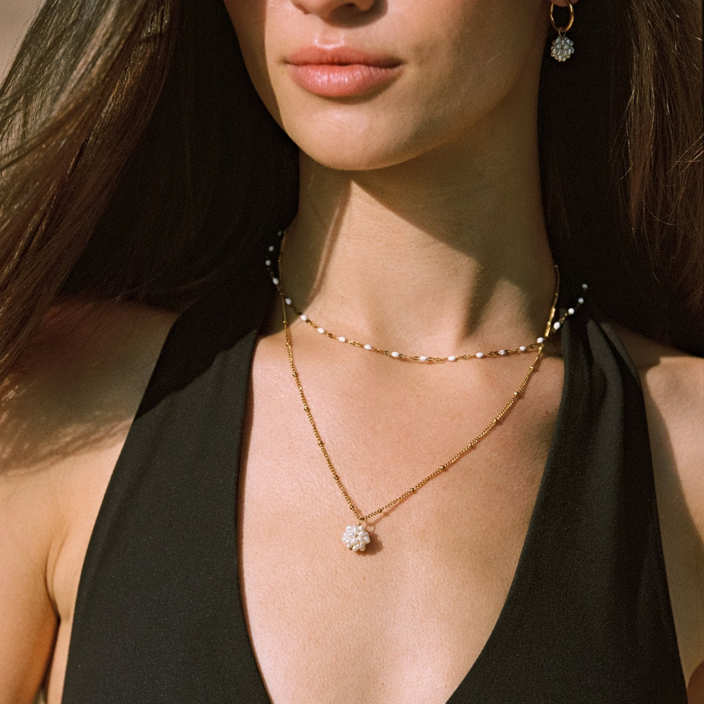 Witte Dainty Choker