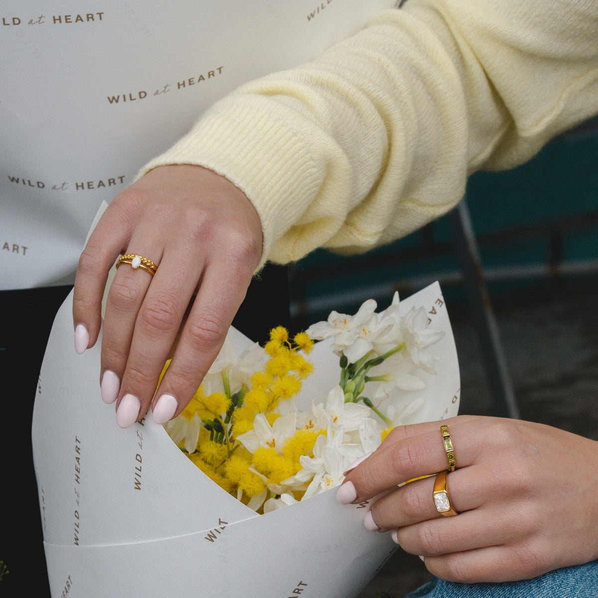 Ovale Opaal Ring