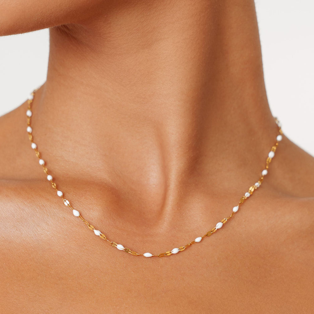 Witte Dainty Choker